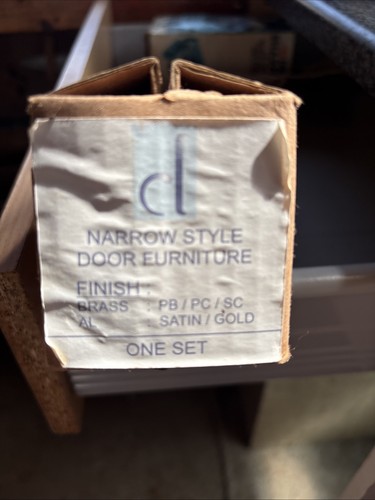 Narrow style door furniture - narrow,