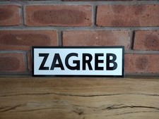 James Bond ZAGREB Station Sign