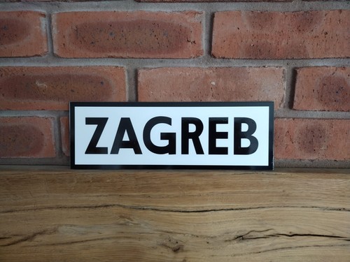 James bond zagreb station sign - bond,