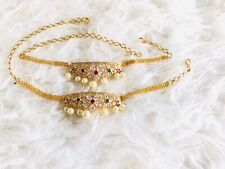 South Indian Jewellery Bajubandh Armlet Upper Arm Bracelet  Bridal Bollywood UK