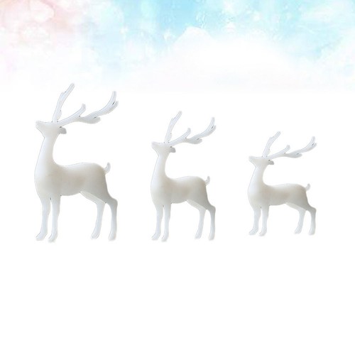 Pcs elk ornament deer figure - pcs,