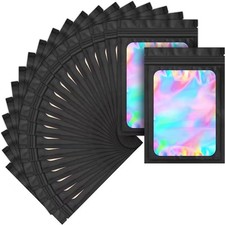 100pcs resealable mylar bags - 100pcs,