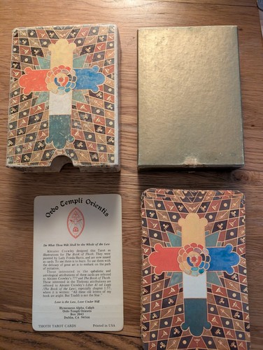 Aleister crowley vintage thoth - crowley,