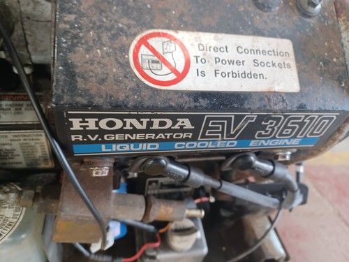Honda generator 3610 - ev,