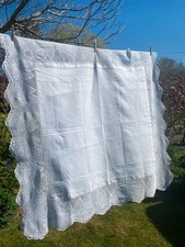 Antique Irish Linen Square