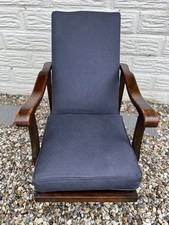 Parker Knoll 2668 Antique Mission Oak Arts & Crafts Slat Reclining Chair