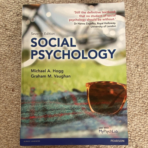 Social psychology 7th - social, edition