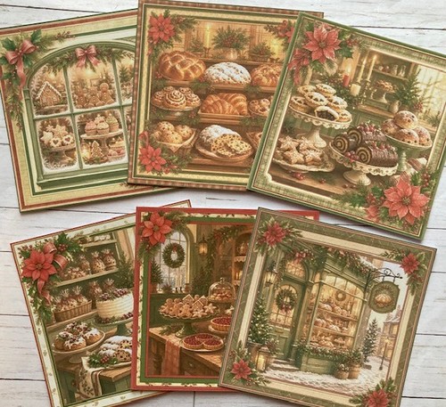 Christmas baking card - baking,