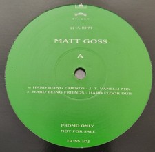 Matt Goss - Hard Being Friends