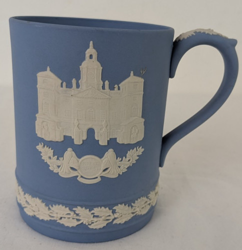 Wedgewood blue jasper mug - blue,