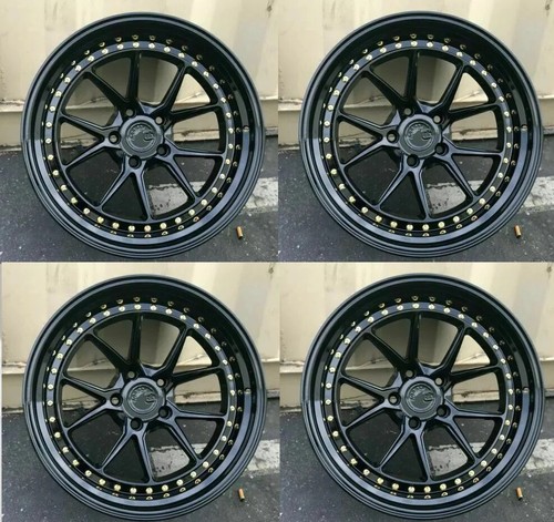 19x8 gloss black wheels - 19x8.5,