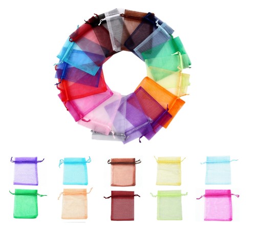 5x7cm luxury organza gift bags - gift,