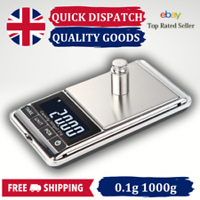 Digital Weighing Scales Jewellery Gold Mini Micro Pocket Electronic 0.1g 1000g