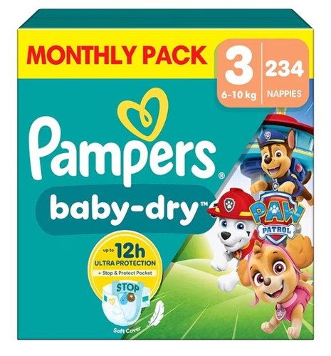 Pampers baby dry - pampers, baby-dry
