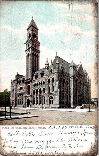 1905 detroit michigan post - 1905,