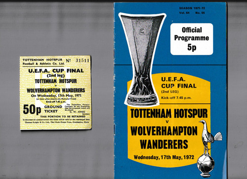 Match ticket tottenham hotspur - tottenham,