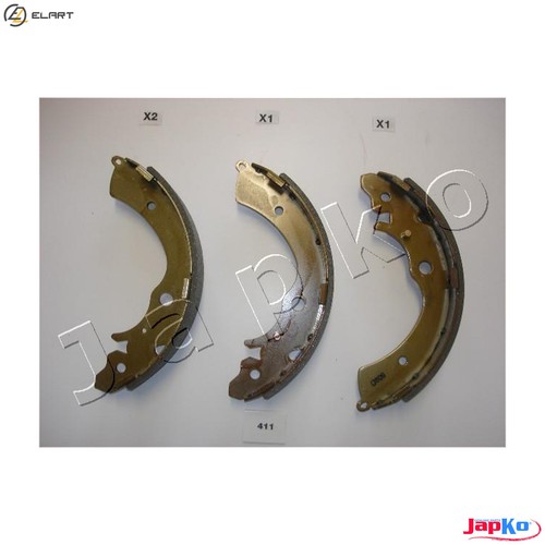 Brake shoe set - brake, 55411