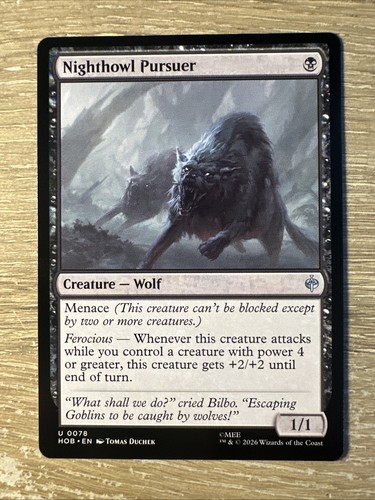 Mtg the hobbit nightowl - hobbit,
