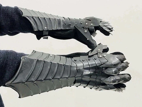 Medieval gauntlet gloves - medieval,