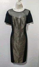 M&S Per Una black & metallic