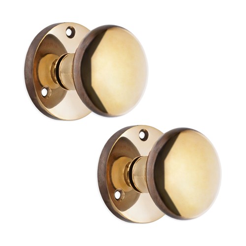 Door knobs pair victorian - knobs,