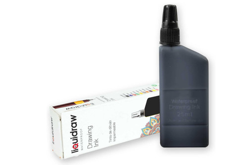 25ml waterproof black ink - 25ml,