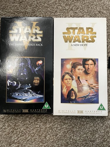 Star wars 3xvhs vhs - star, a