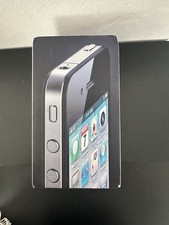 Genuine And Authentic Original Apple iPhone 4 Box 16GB Black Empty Box Only