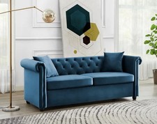 Scotia 2 Seater Teal Blue