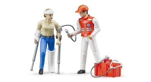 Bruder figure set ambulance - set,