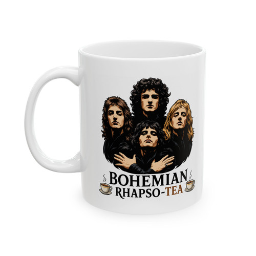 Bohemian rhapsody tea mug - rhapsody, 11oz