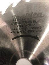 Makita Cordless Saws Sharpen £7 Each