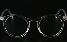 Horn Rimmed Round Retro