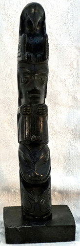 Black totem pole good details - totem,