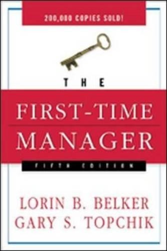 The first time manager e - the, manager,