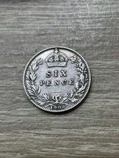 Edward VII, Sixpence, 1905