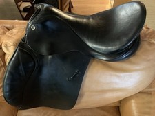 Barnsby 18” GP  Saddle Black Wide Fit - Hunter Jumping
