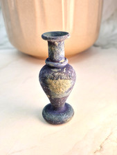 Antique Style Blue Roman Glass