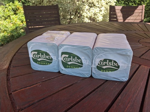 Carlsberg beer mats coasters - beer,