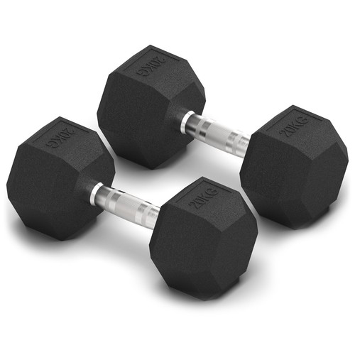 Hex dumbbells set pair - dumbbells, ergo