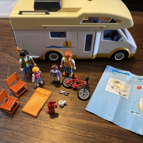 Vintage playmobil camper van - vintage,