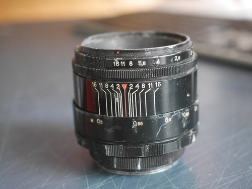 Helios 58mm 2 prime - f/2, lens