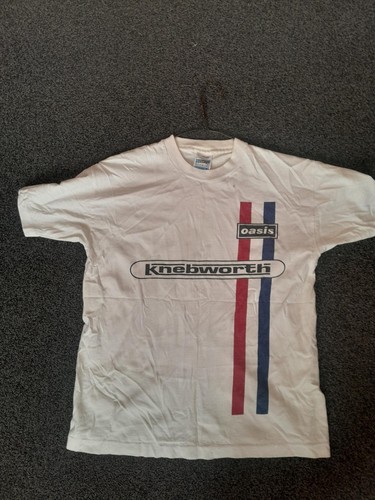 Oasis knebworth shirt 2nd - oasis,