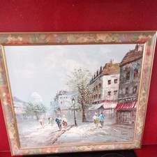 BURNETT  Oil Painting on