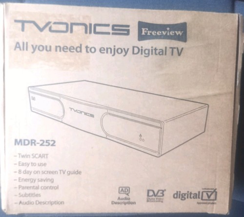 Tvonics mdr 252 freeview box - mdr-252,