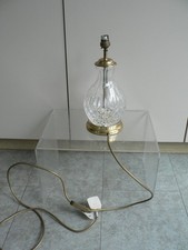 Crystal Cut Glass  Lamp Stuart