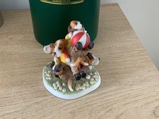 Robert Harrop PL04 BASSET HOUND PUPPIES GARDEN PARTY