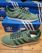 Adidas Gazelle Mens Trainers Tech Forest Collegiate Green UK 9.5 IG4986