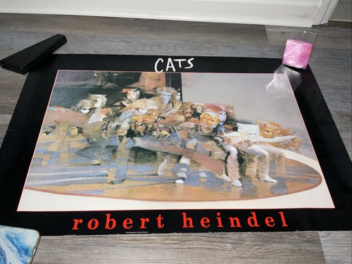 Rare robert heindel cats - heindel, the