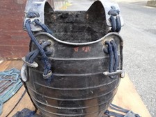 Dou Samurai Armor Yoroi Wearable Life-size Japanese Vintage Kabuto